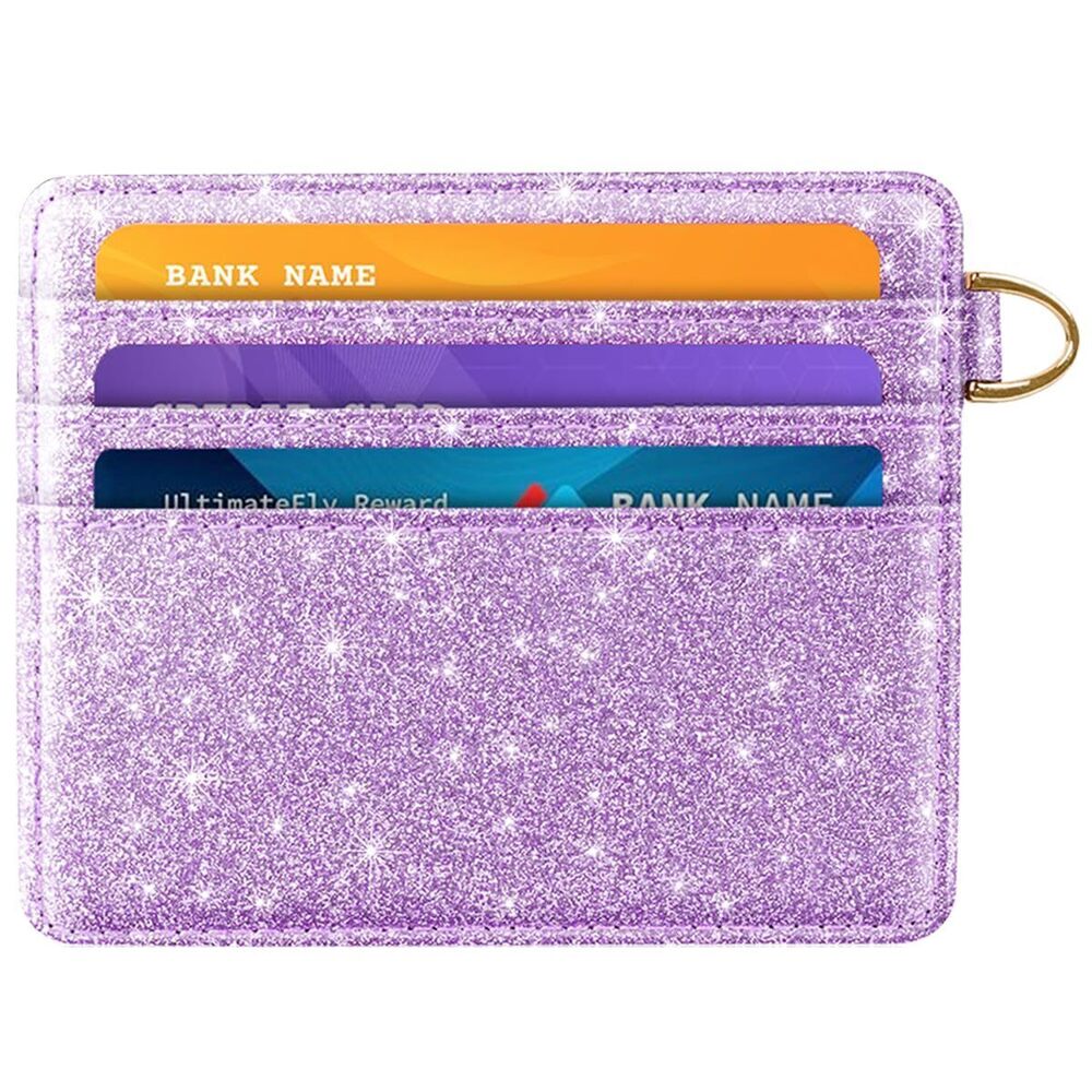 8261 Slim Minimalist Front Pocket RFID Blocking Credit Card Holder Small